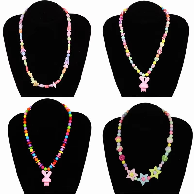 DIY Handmade Beaded Children'S Toys Creative Loose Spacer Beads Making Bracelet Necklace 24 Grid Girl Jewelry Set Girl Toy Gift
