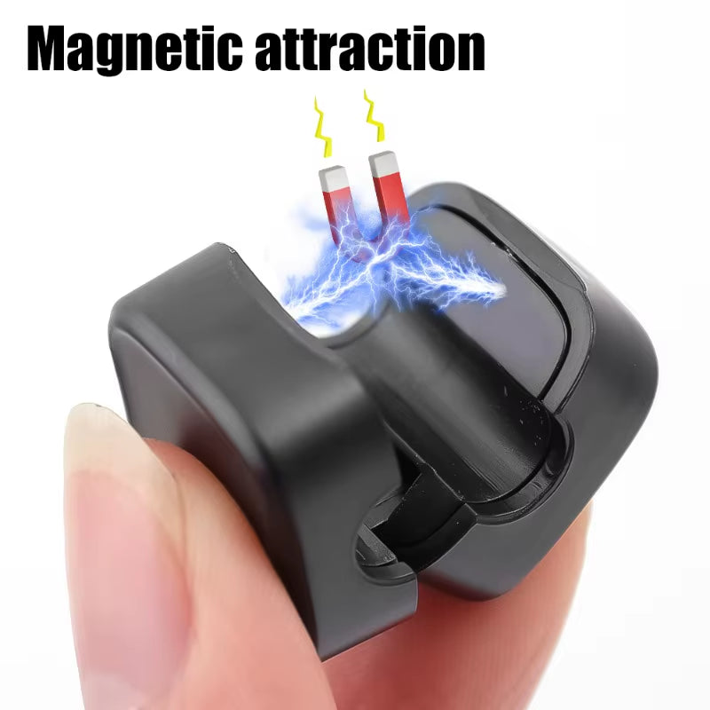 Magnetic Cable Clips Cable Smooth Adjustable Cord Holder under Desktop Management Adhesive Wire Keeper Cable Organizer Holder