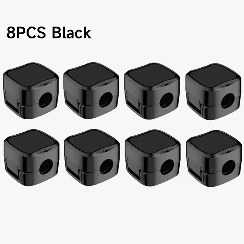 Magnetic Cable Clips Cable Smooth Adjustable Cord Holder under Desktop Management Adhesive Wire Keeper Cable Organizer Holder