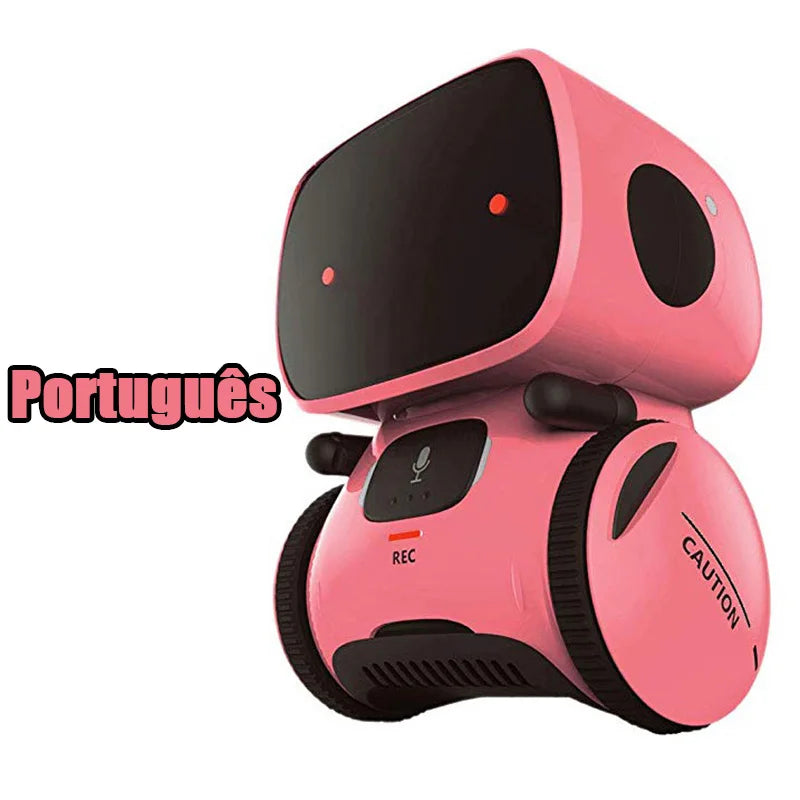 Toy Robot Voice Control Interactive Robot Cute Toy Smart Robot for Kids Dance Voice Command Touch Control Toys Birthday Gifts