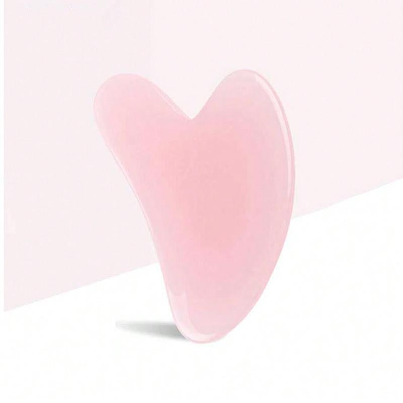 Portable Mini Heart Shaped Face Gua Sha Board, Gua Sha Facial Tool for Self Care, Comfort Body Massager, Face Scrapping Tool, Skincare Tool for Women