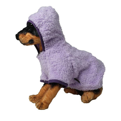 Dog Hoodie, 1 Count Soft Plush Pet Coat, Waterproof Pet Clothes, Pet Supplies for Small Medium Large Dogs, Dog & Cat Clothing