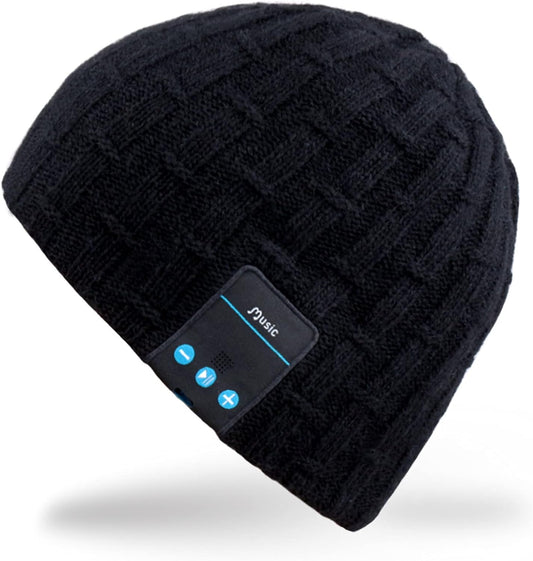 Bluetooth Beanie for Men Women Hat Wireless Headphone for Outdoor Sports